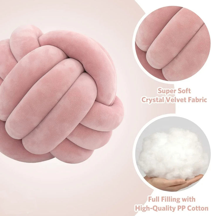 Knotted Ball Pillow