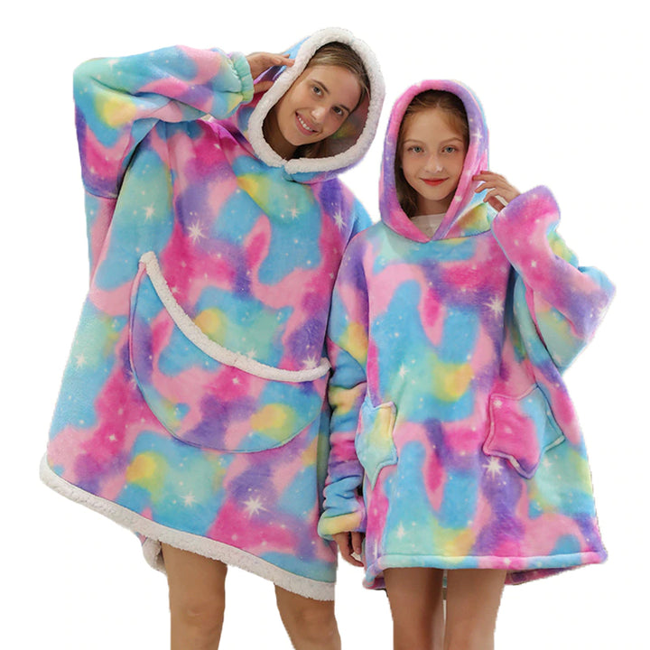 Rainbow Stars - Oversized hoodie