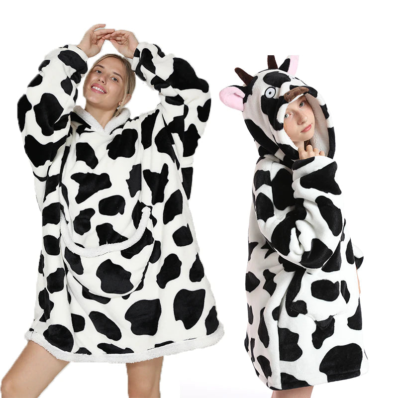 Cow - Oversized hoodie