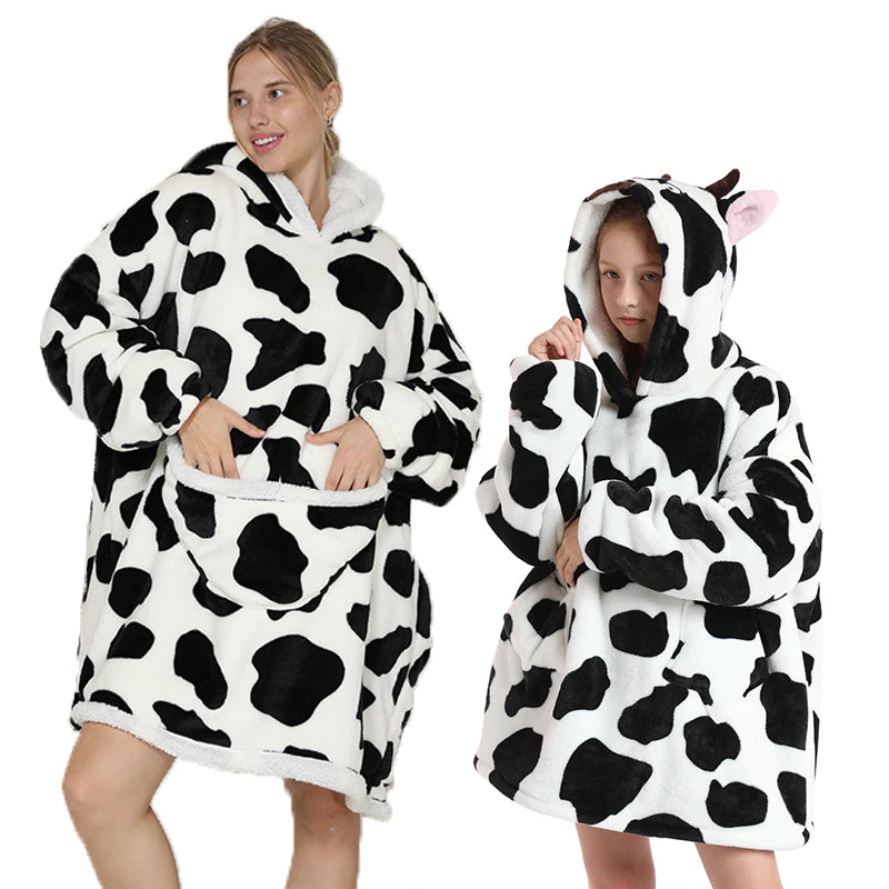 Cow - Oversized hoodie